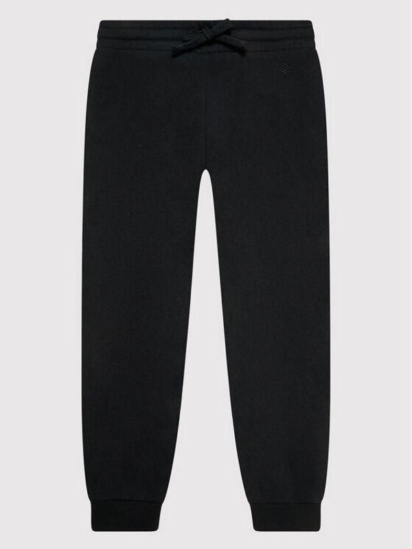 United Colors Of Benetton United Colors Of Benetton Donji dio trenerke 39M2I0515 Crna Regular Fit