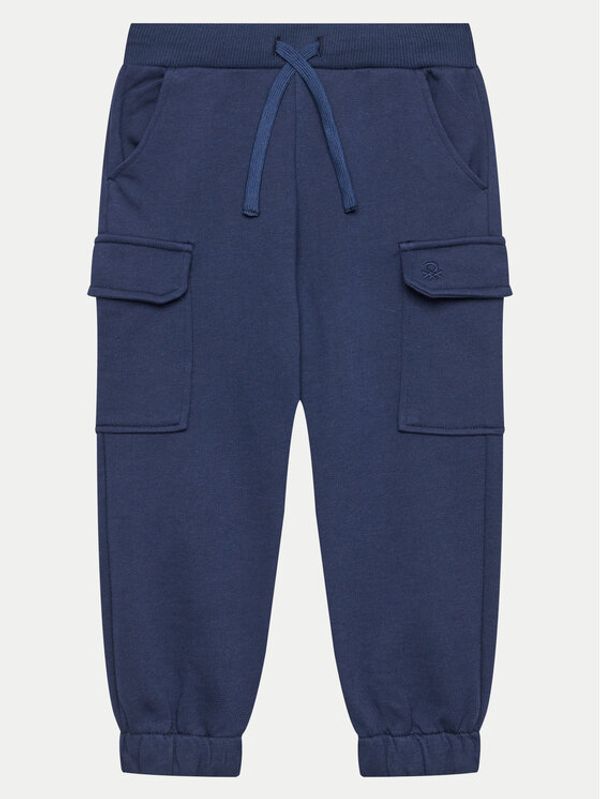 United Colors Of Benetton United Colors Of Benetton Donji dio trenerke 3FWYGF045 Tamnoplava Regular Fit