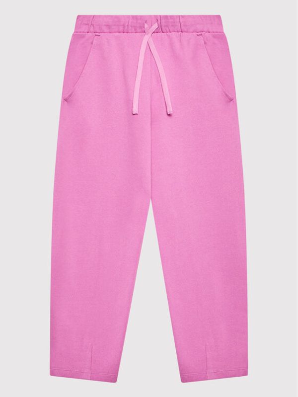 United Colors Of Benetton United Colors Of Benetton Donji dio trenerke 3J68CF01E Ružičasta Regular Fit