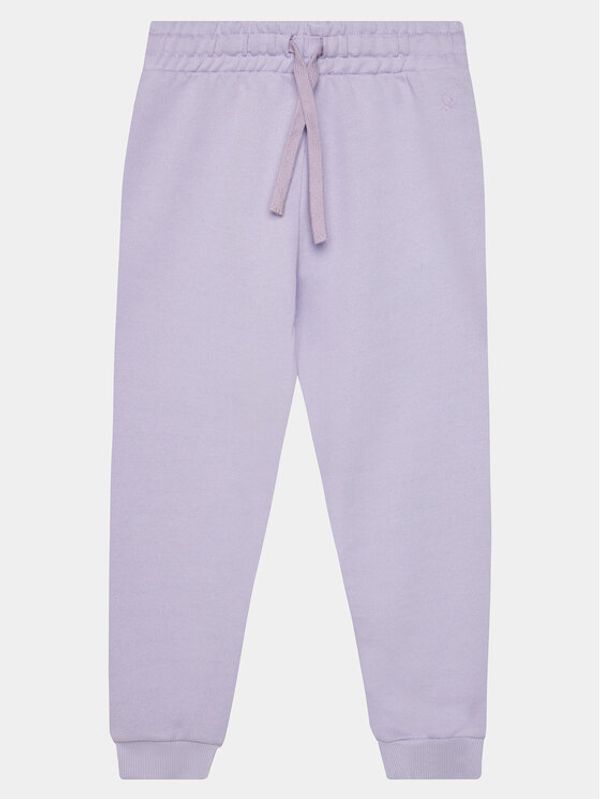 United Colors Of Benetton United Colors Of Benetton Donji dio trenerke 3J68CF02H Ljubičasta Relaxed Fit