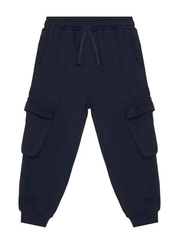 United Colors of Benetton United Colors Of Benetton Donji dio trenerke 3J68CF06I Tamnoplava Regular Fit