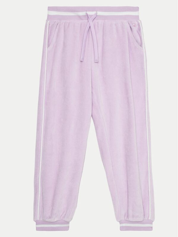 United Colors Of Benetton United Colors Of Benetton Donji dio trenerke 3UK0CF057 Ljubičasta Regular Fit