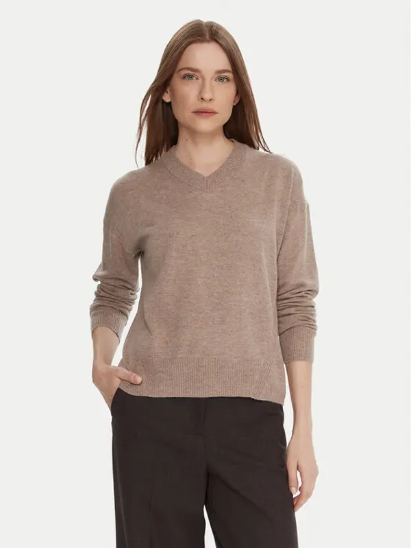 United Colors of Benetton United Colors Of Benetton Džemper 102HD4032 Bež Relaxed Fit