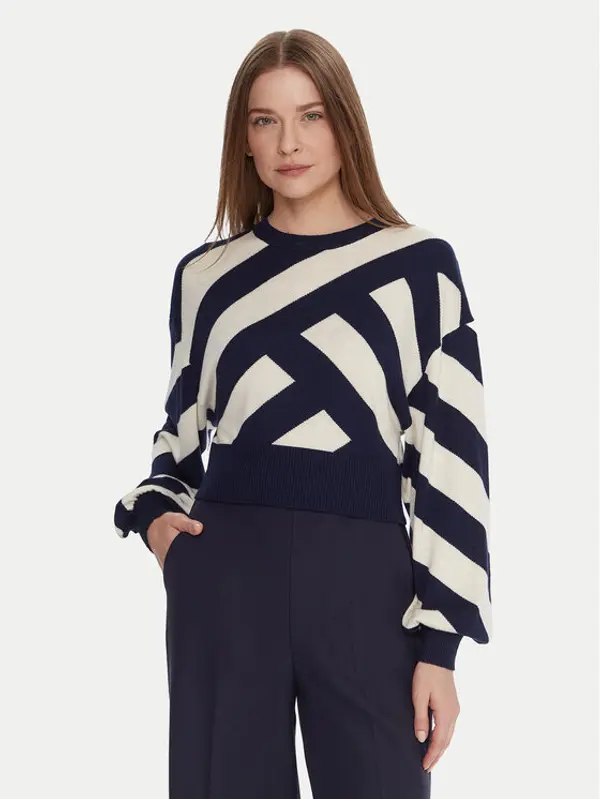 United Colors of Benetton United Colors Of Benetton Džemper 1081E10EJ Crna Regular Fit