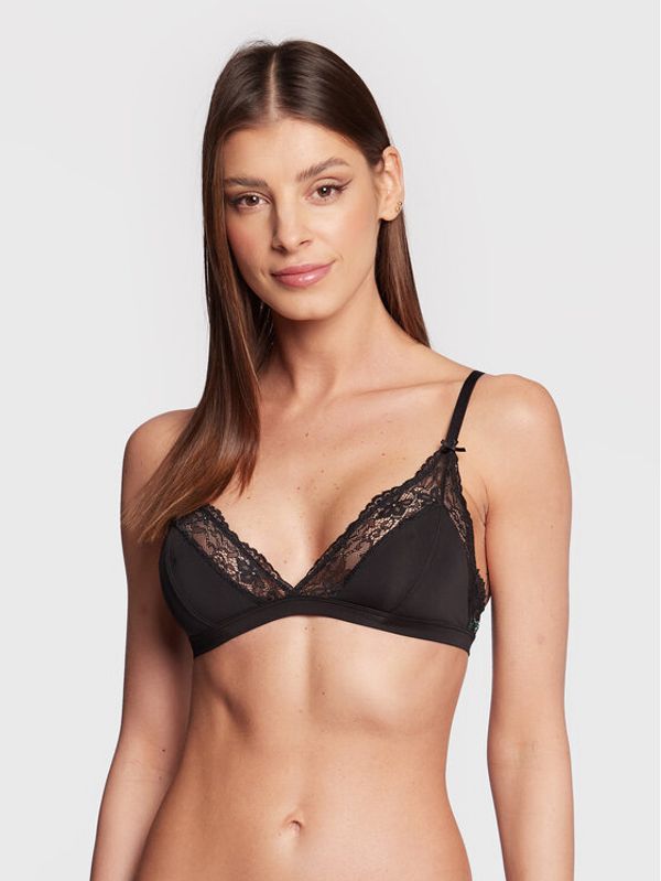 United Colors Of Benetton United Colors Of Benetton Grudnjak brallete 3OZ01R001 Crna