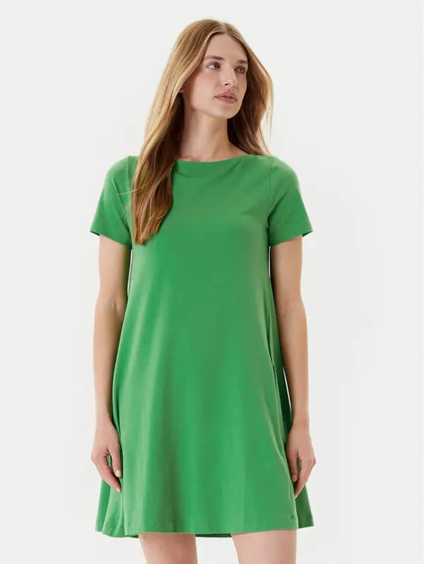 United Colors of Benetton United Colors Of Benetton Haljina za svaki dan 3Z1RDV01E Zelena Regular Fit