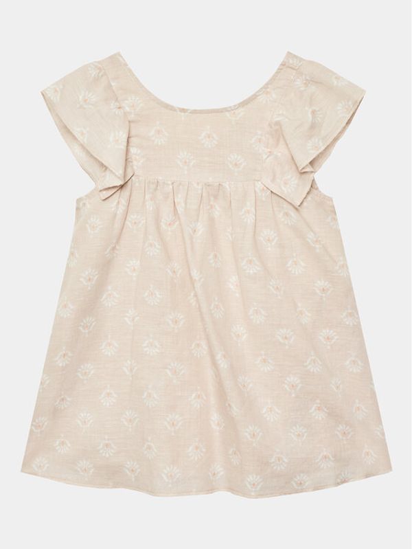 United Colors Of Benetton United Colors Of Benetton Haljina za svaki dan 44JRGV00R Bež Regular Fit