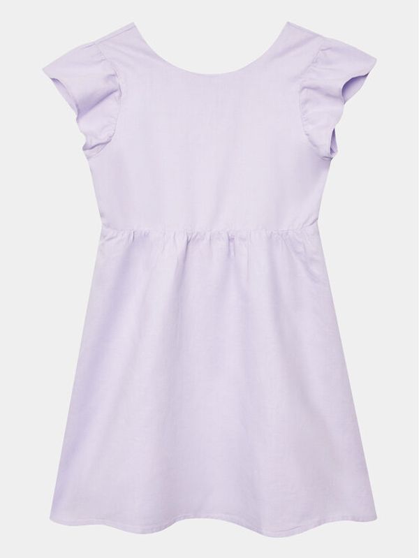 United Colors Of Benetton United Colors Of Benetton Haljina za svaki dan 4BE7CV01A Ljubičasta Regular Fit