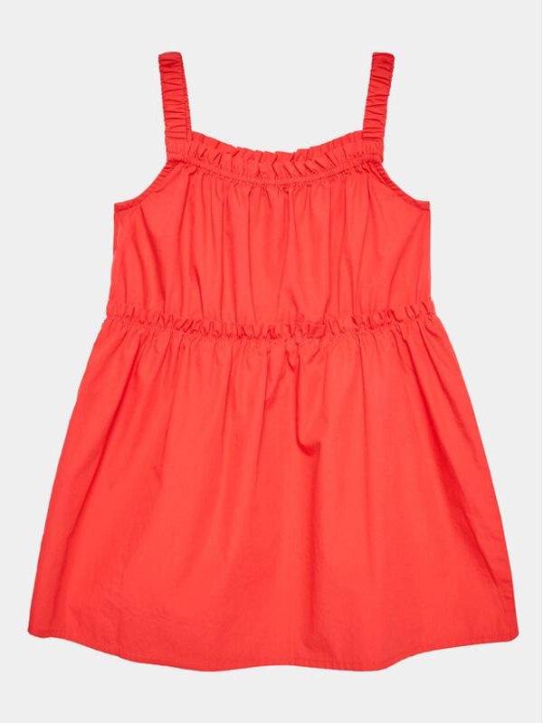 United Colors Of Benetton United Colors Of Benetton Haljina za svaki dan 4EW7GV00T Crvena Regular Fit