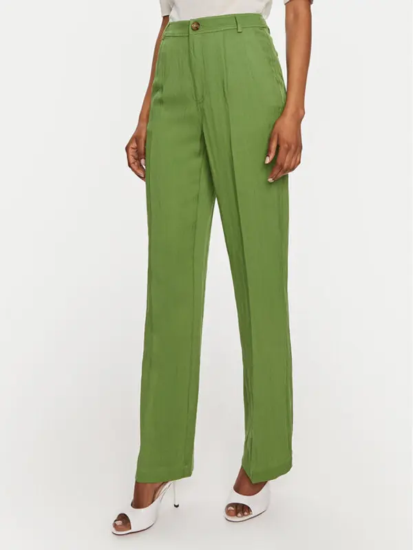 United Colors of Benetton United Colors Of Benetton Hlače 47OZDF06F Zelena Regular Fit