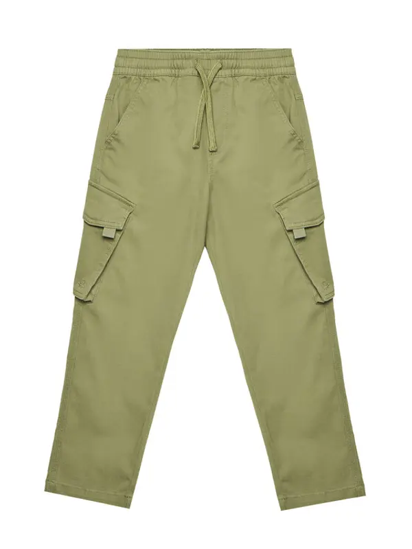 United Colors of Benetton United Colors Of Benetton Hlače 4TCGCF049 Zelena Regular Fit