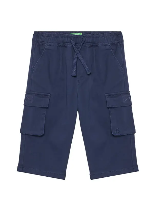 United Colors of Benetton United Colors Of Benetton Hlače 4TCGGF02B Tamnoplava Regular Fit