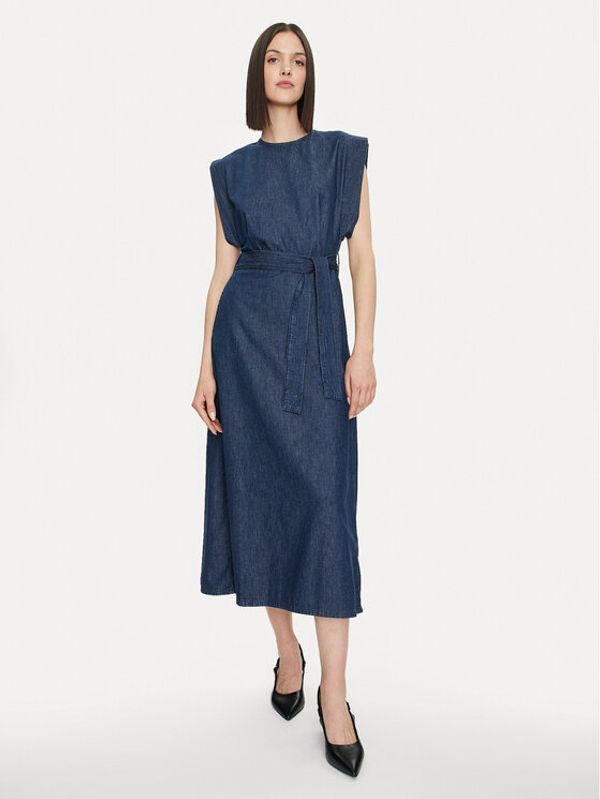 United Colors Of Benetton United Colors Of Benetton Jeans haljina 4PMVDV084 Plava Regular Fit