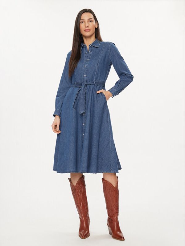 United Colors Of Benetton United Colors Of Benetton Jeans haljina 4RZKDV07A Plava Regular Fit