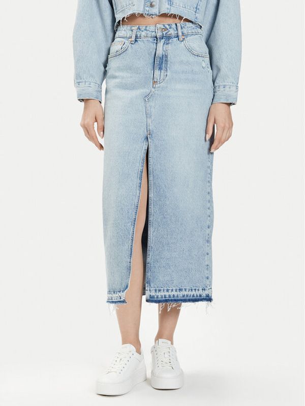 United Colors Of Benetton United Colors Of Benetton Jeans suknja 46JTD003J Plava Regular Fit