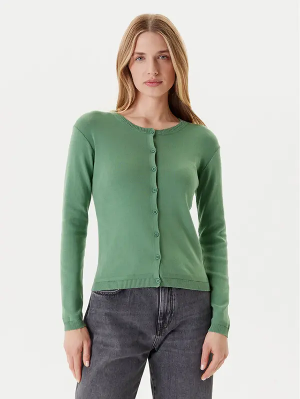 United Colors of Benetton United Colors Of Benetton Kardigan 1091D5558 Zelena Regular Fit
