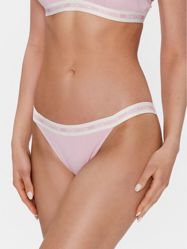 United Colors Of Benetton United Colors Of Benetton Klašične gaćice 3OP81S00L Ružičasta