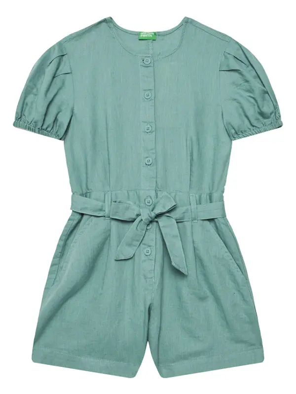 United Colors of Benetton United Colors Of Benetton Kombinezon 43WBCT014 Zelena Regular Fit