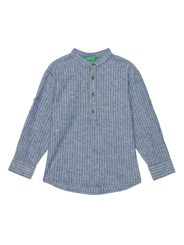 United Colors of Benetton United Colors Of Benetton Košulja 52VMCQ03V Plava Regular Fit