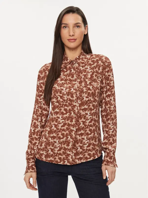 United Colors of Benetton United Colors Of Benetton Košulja 53UEDQ074 Šarena Regular Fit