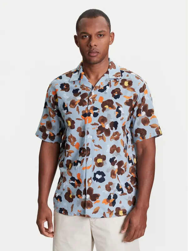 United Colors of Benetton United Colors Of Benetton Košulja 5HPWUQ05B Plava Regular Fit