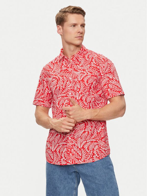 United Colors Of Benetton United Colors Of Benetton Košulja 5JDZ5QMD8 Crvena Slim Fit