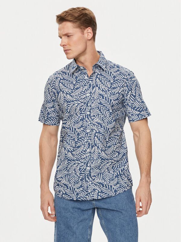 United Colors Of Benetton United Colors Of Benetton Košulja 5JDZ5QMD8 Plava Slim Fit