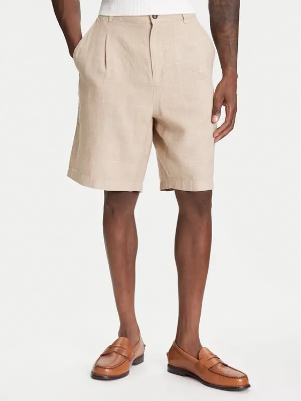 United Colors of Benetton United Colors Of Benetton Kratke hlače 43B3U9010 Bež Regular Fit