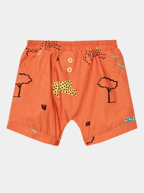 United Colors of Benetton United Colors Of Benetton Kratke hlače 484WA900E Narančasta Regular Fit