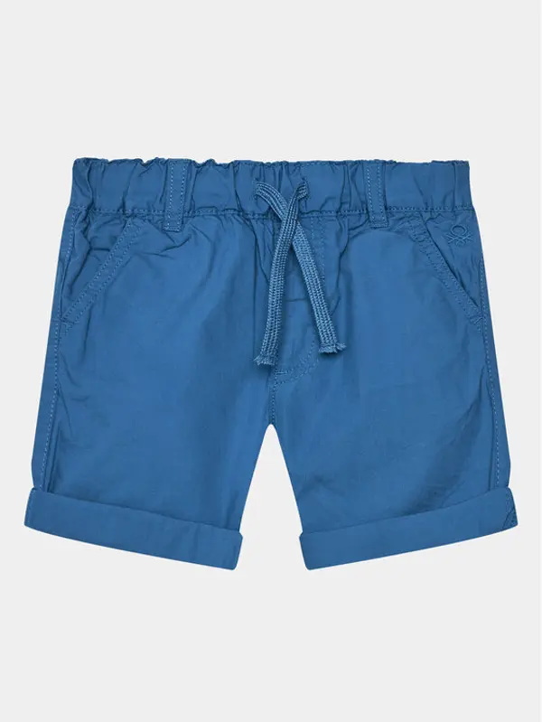 United Colors of Benetton United Colors Of Benetton Kratke hlače 4AC7G900O Plava Regular Fit