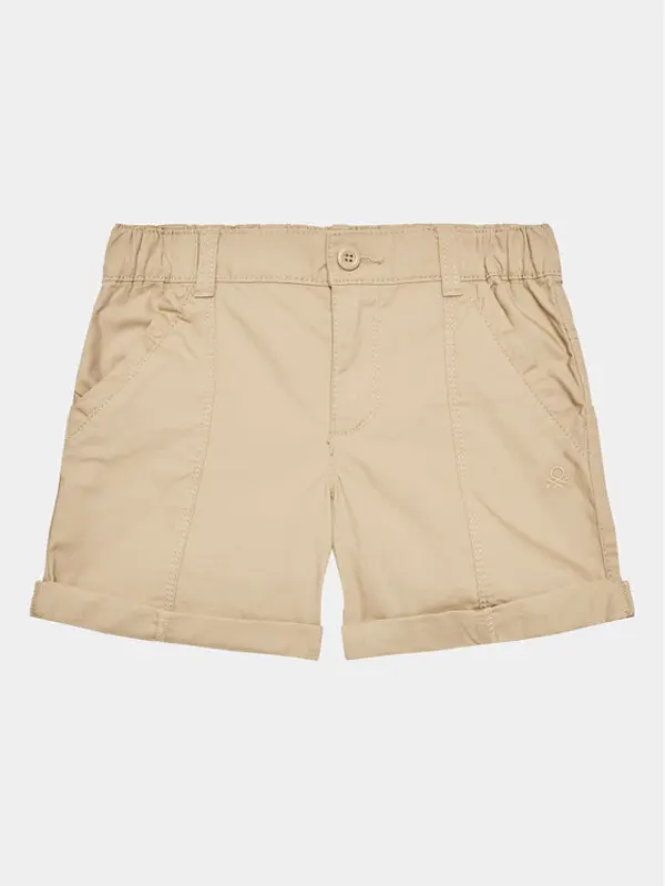 United Colors of Benetton United Colors Of Benetton Kratke hlače 4LN6G900N Bež Regular Fit