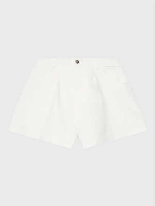 United Colors of Benetton United Colors Of Benetton Kratke hlače 4RISC9019 Bijela Regular Fit