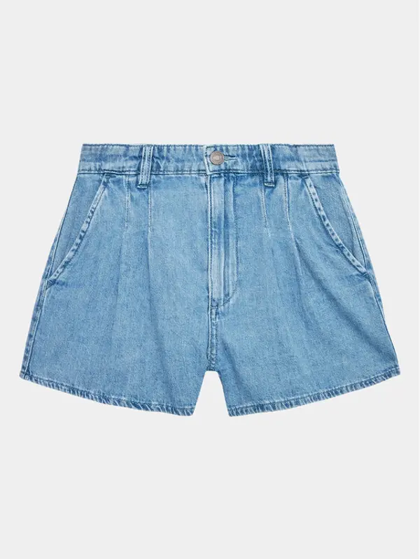 United Colors of Benetton United Colors Of Benetton Kratke traperice 4AD6C901R Plava Regular Fit