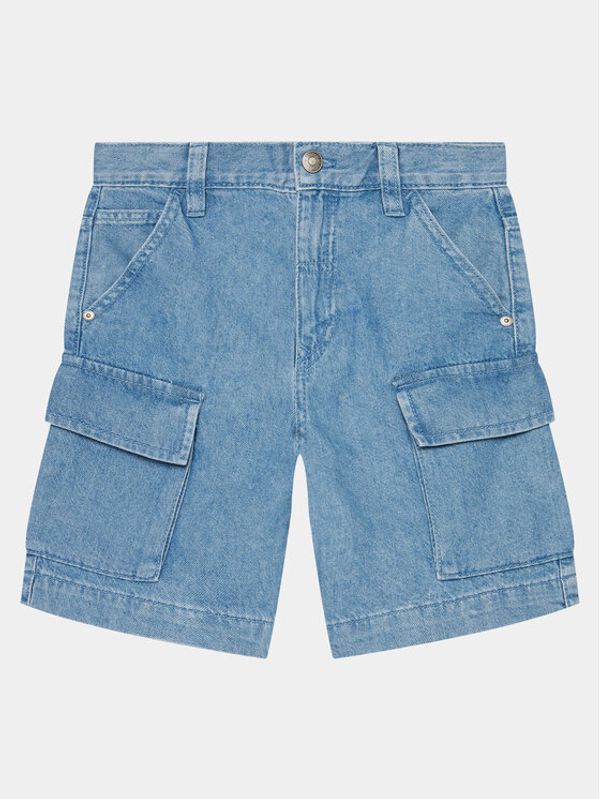 United Colors Of Benetton United Colors Of Benetton Kratke traperice 4AD7C902I Plava Relaxed Fit