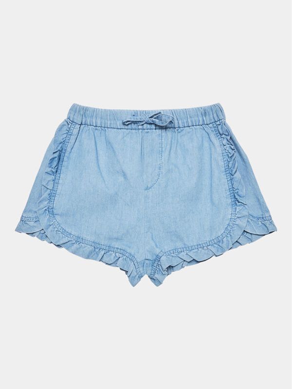 United Colors Of Benetton United Colors Of Benetton Kratke traperice 4DHJG9015 Plava Regular Fit