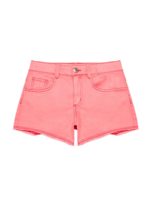 United Colors of Benetton United Colors Of Benetton Kratke traperice 4O69C9040 Ružičasta Regular Fit