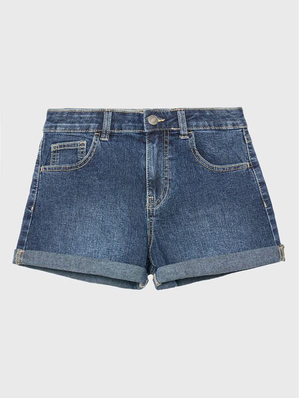 United Colors Of Benetton United Colors Of Benetton Kratke traperice 4XA2C9010 Tamnoplava Regular Fit