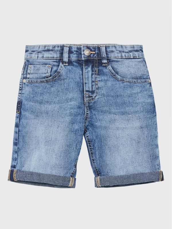 United Colors Of Benetton United Colors Of Benetton Kratke traperice 4XA2C9013 Plava Slim Fit