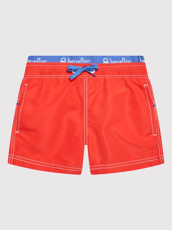 United Colors Of Benetton United Colors Of Benetton Kupaće gaće i hlače 5JD00X006 Crvena Regular Fit