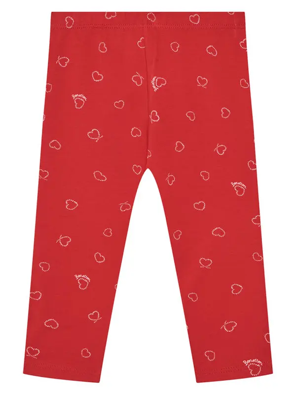 United Colors of Benetton United Colors Of Benetton Leggings 3SDSGF04U Crvena Slim Fit