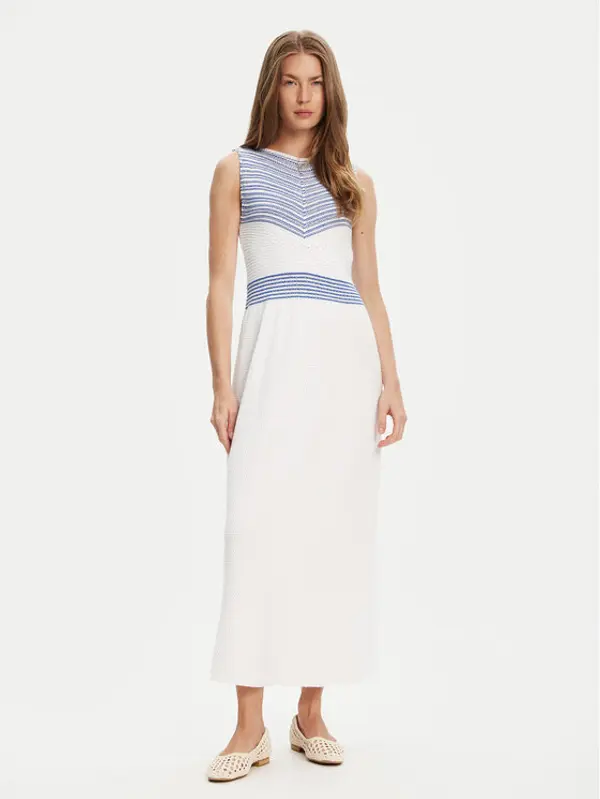 United Colors of Benetton United Colors Of Benetton Ljetna haljina 1194EV02A Plava Regular Fit