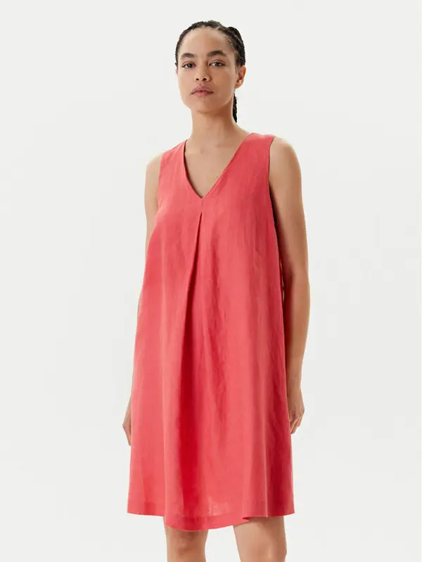 United Colors of Benetton United Colors Of Benetton Ljetna haljina 4AGHDV0AX Crvena Relaxed Fit