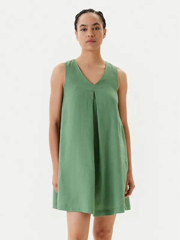 United Colors of Benetton United Colors Of Benetton Ljetna haljina 4AGHDV0AX Zelena Relaxed Fit