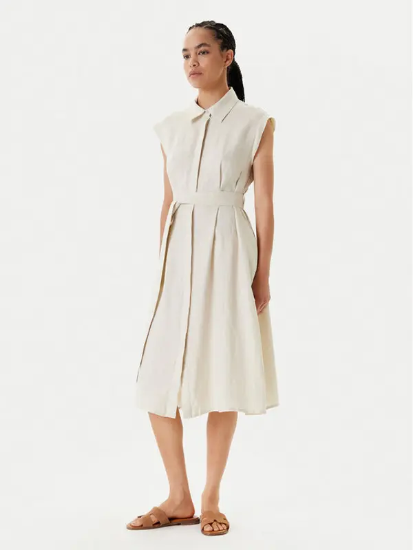 United Colors of Benetton United Colors Of Benetton Ljetna haljina 4AGHDV0B1 Bež Regular Fit