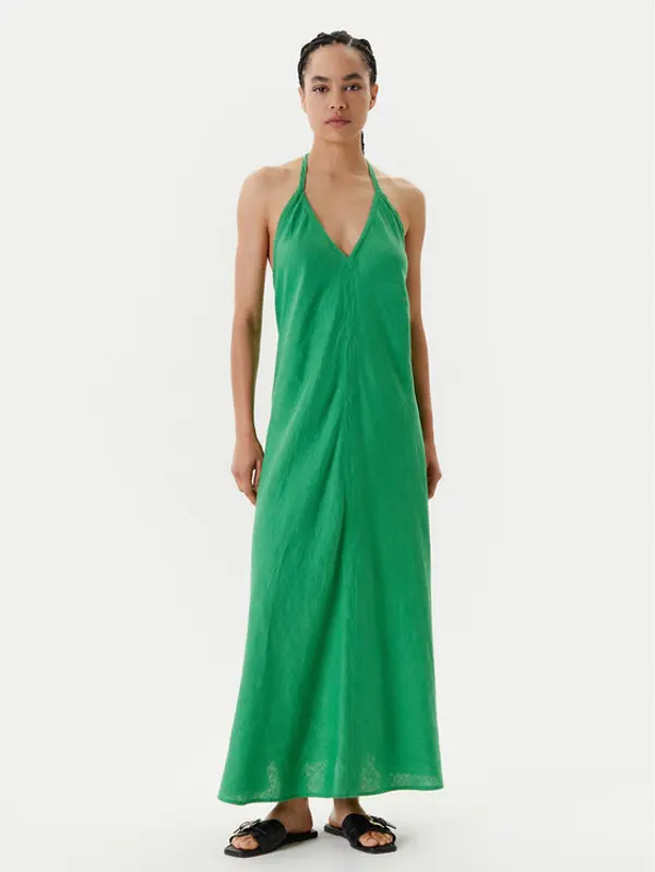 United Colors of Benetton United Colors Of Benetton Ljetna haljina 4AGHDV0BF Zelena Regular Fit