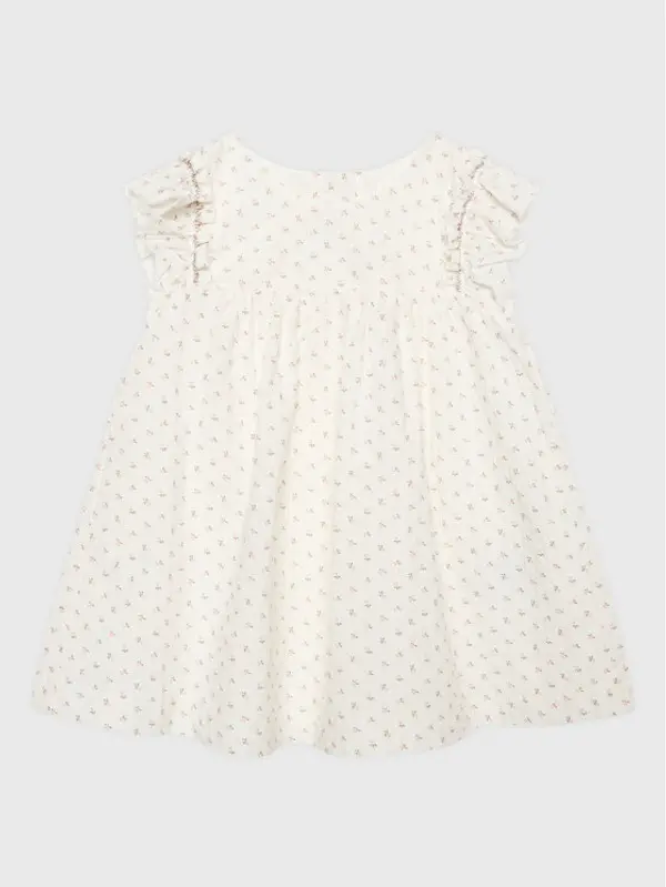 United Colors of Benetton United Colors Of Benetton Ljetna haljina 4PWMAV009 Bijela Regular Fit
