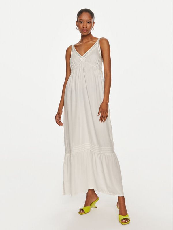 United Colors Of Benetton United Colors Of Benetton Ljetna haljina 4RMM5V01T Écru Regular Fit