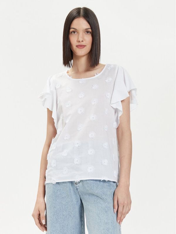 United Colors Of Benetton United Colors Of Benetton Majica 30BYD107A Bijela Regular Fit