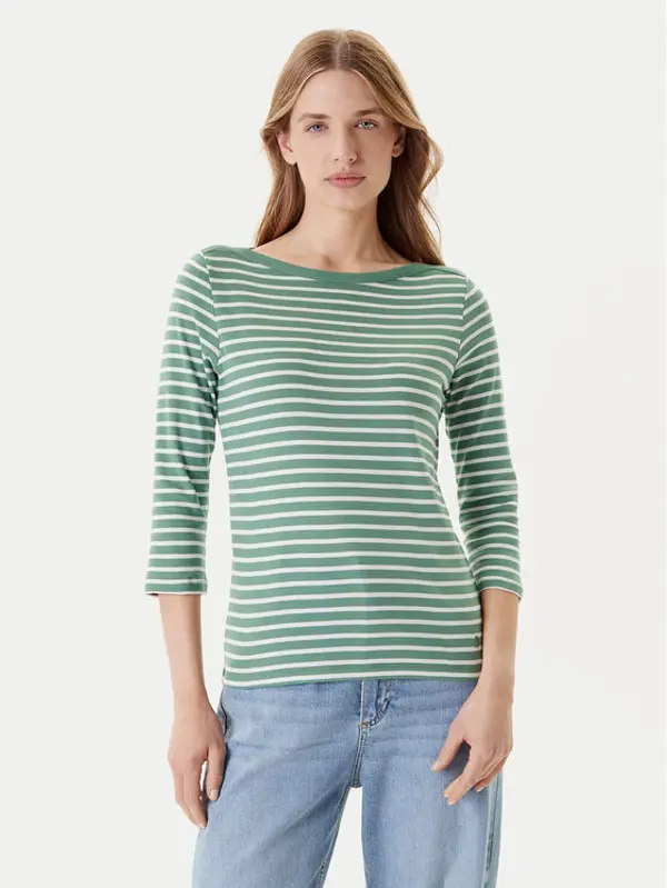 United Colors of Benetton United Colors Of Benetton Majica 30YSD109W Zelena Regular Fit
