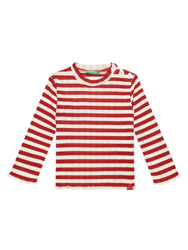 United Colors of Benetton United Colors Of Benetton Majica 33LQG10J7 Crvena Regular Fit